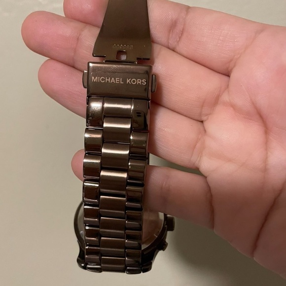 Michael Kors Dark Bronze Watch - Picture 3 of 5